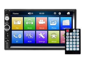 Stereo Pantalla 7¨táctil Con Control Remoto Bluetooth Y Usb 7010B