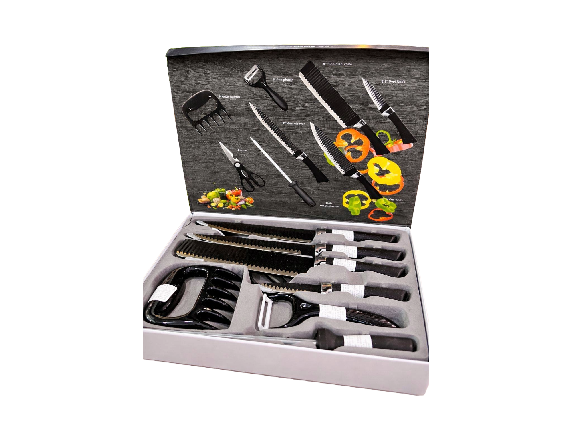 SET DE CUCHILLOS 8 PIEZAS