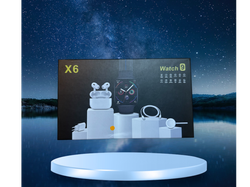 SMARTH WACH 9 KIT X6 CON AIRPODS Y CARGADOR