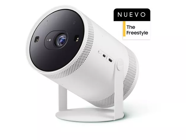 Proyector Portátil The Freestyle Samsung Sp-lsp3blaxzb Fhd Color Blanco