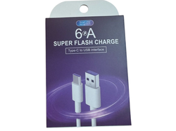 Cable de carga y Datos de 6A tipo USB a C