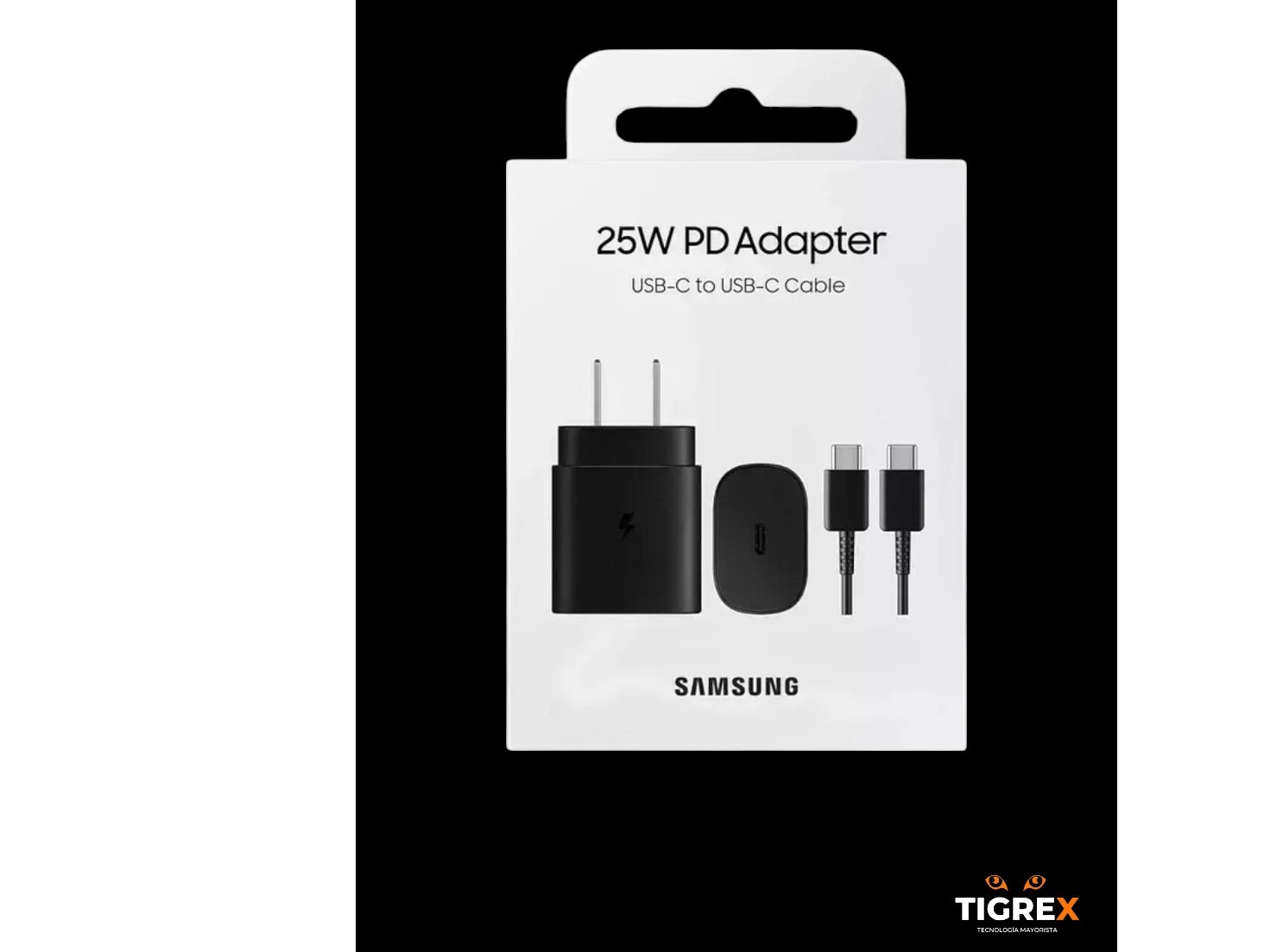 Pack Cargador 25W y cable tipo C  original Samsung (Copia)