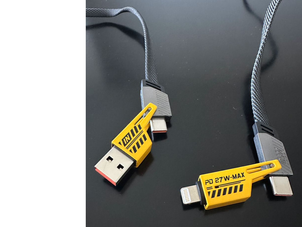 Cable de carga 4 en 1 Flat Wire