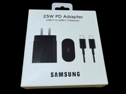 Pack Cargador 25W y cable tipo C CERTIFICADO Samsung