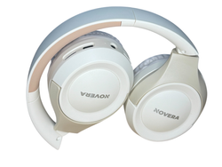 AURICULAR BLUETOOTH VINCHA NOVERA ECHOPRO-Z (Beige)