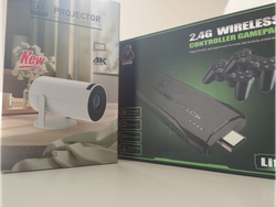 PROYECTOR + CONSOLA DE JUEGOS