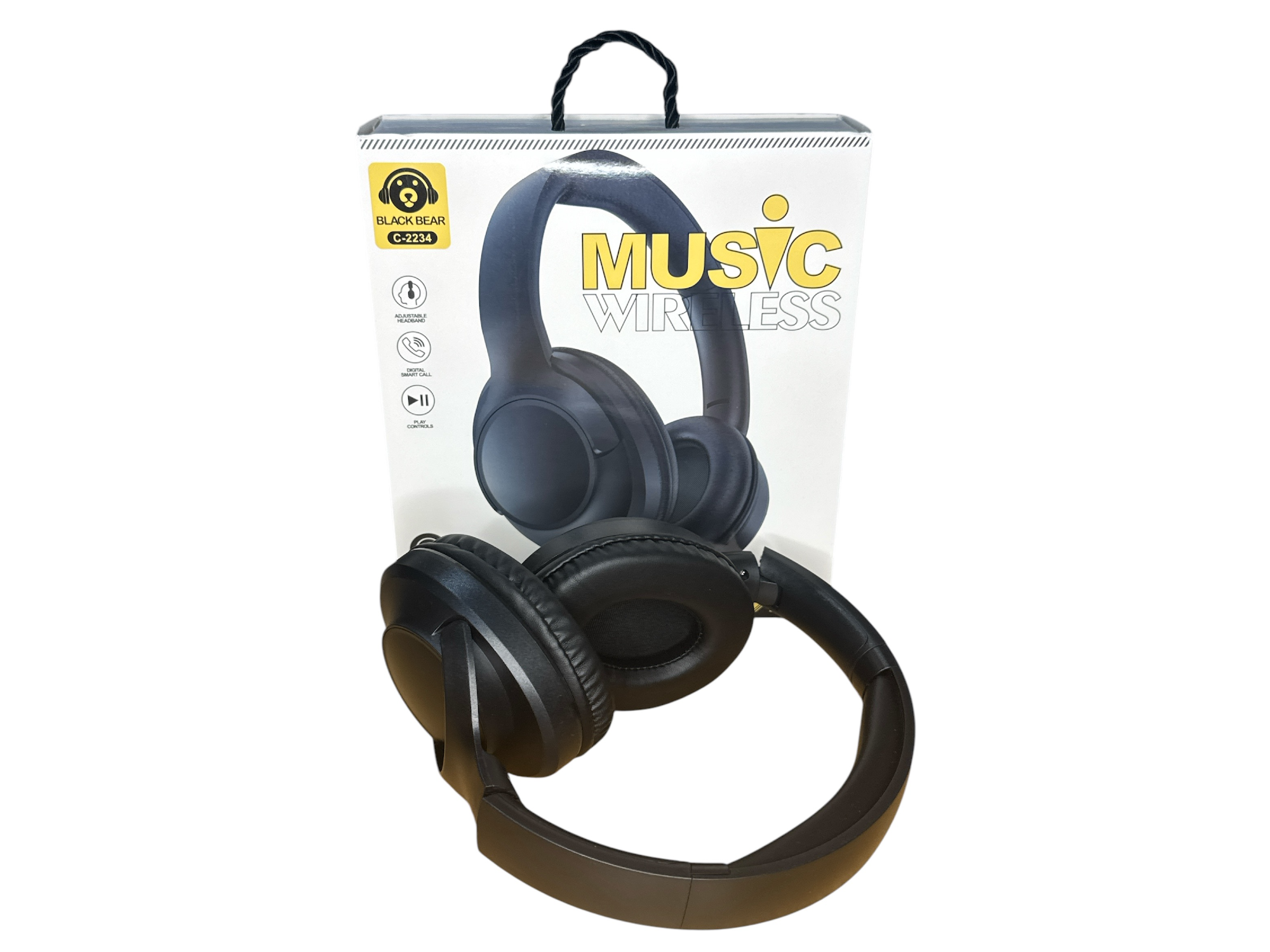 AURICULAR VINCHA MUSIC WIRELESS (NEGRO)