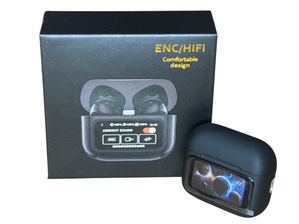 Auriculares Inalámbricos ENC/HIFI Pantalla Táctil NEGROS de TIGREX