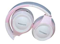 AURICULAR BLUETOOTH VINCHA NOVERA ECHOPRO-Z (ROSA)