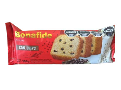 Budin con chips x180g Bonafide