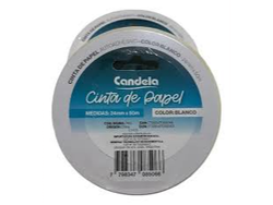 Cinta de papel Candela 18mm x50mts