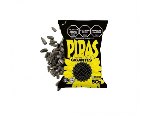 Pipas gigantes x50g x12u