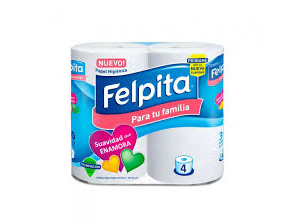 Ppapel higienico 4x30 felpita
