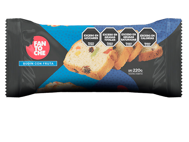 Budin Fantoche con frutas x200gr