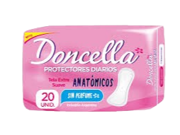 Protector diario x20u doncella