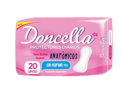 Protector diario x20u doncella
