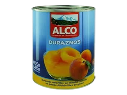 Durazno en mitades alco 820gr
