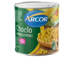 Choclo entero arcor x300g