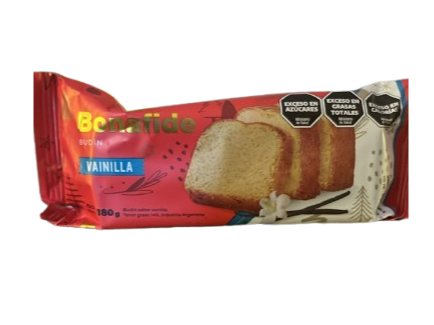 Budin sin fruta x180g Bonafide
