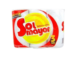 Rollo sol mayor 3x40 paños