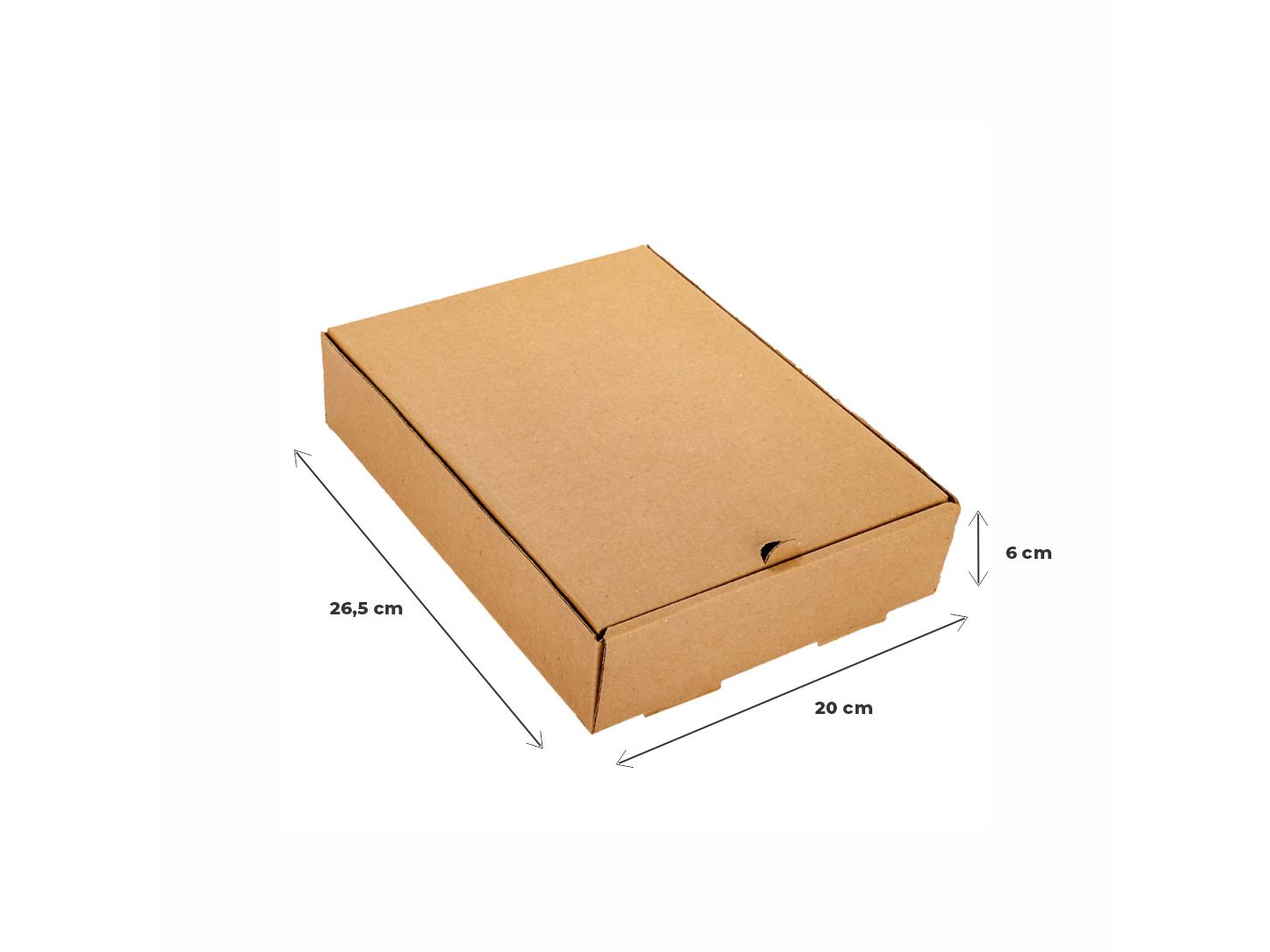 EMPANADA 1 DOC M/M  (26,5 X 20 X 6 CM) X 50 UNID