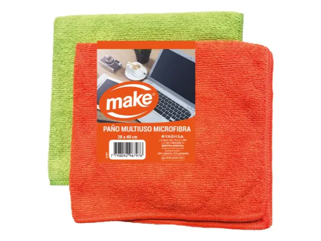 MICROFIBRA MULTIUSO 38X35 MAKE MK