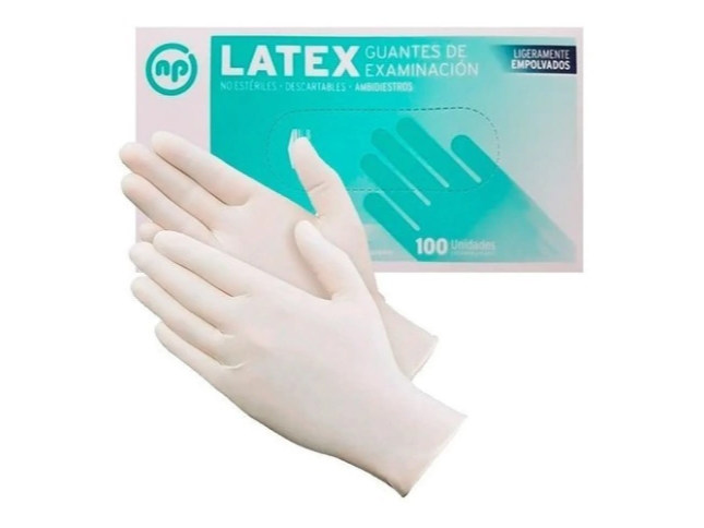 GUANTE DESC LATEX X 100 UNIDADES