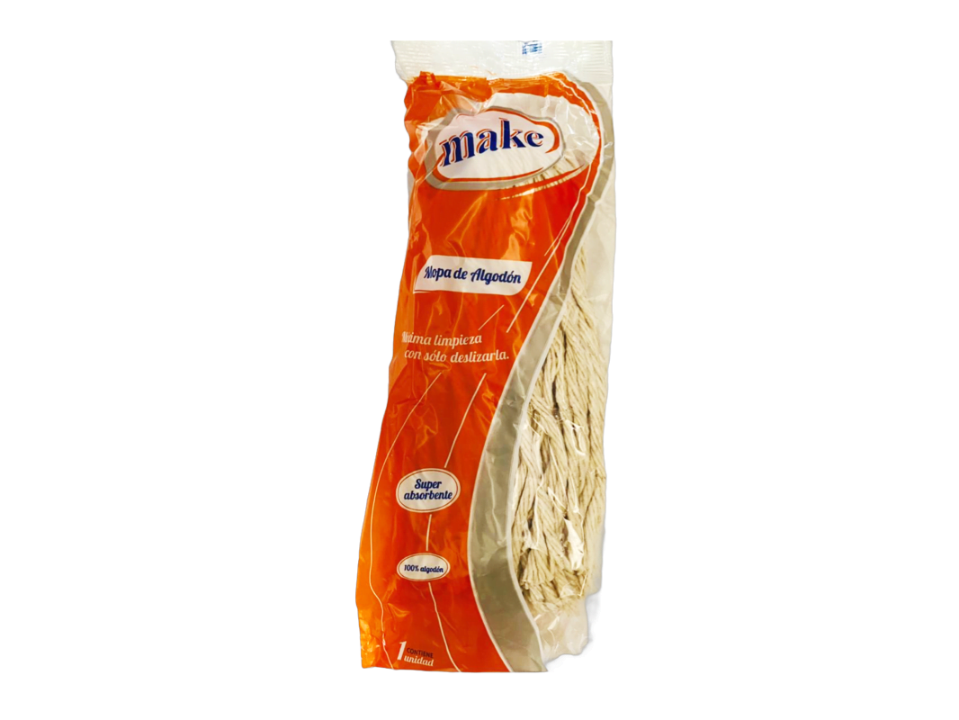 MOPIN DE ALGODON  MAKE BLANCO
