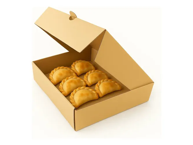 EMPANADA 1/2 DOC M/M (18 x 18 x  5,5 CM) X 50 UNID