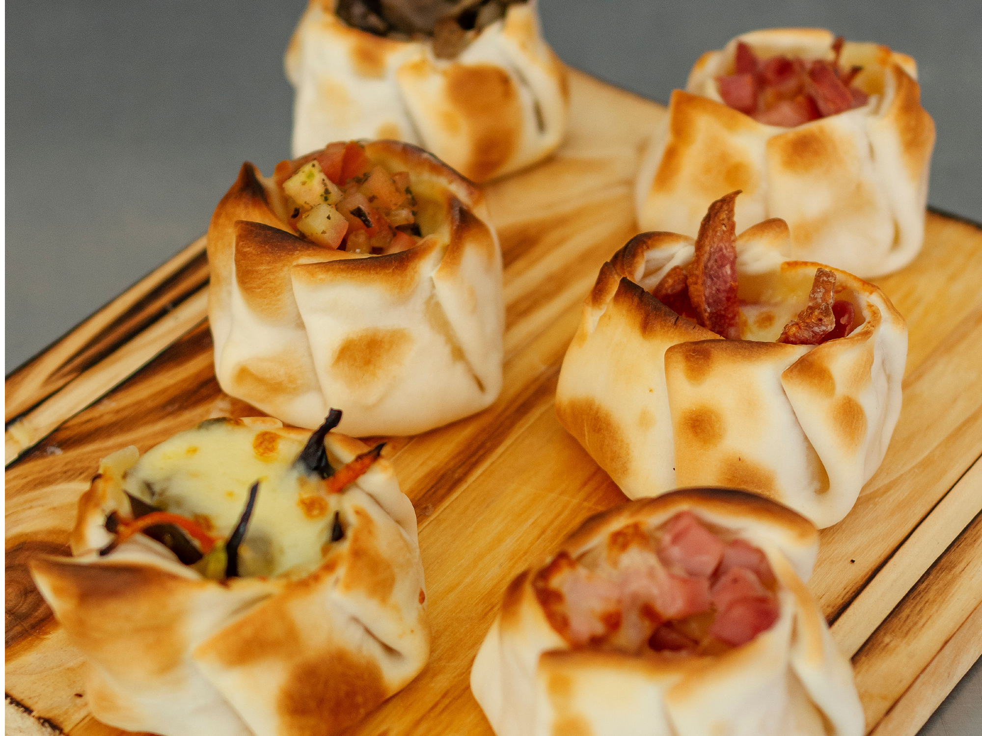 Cebolla morada con queso azul