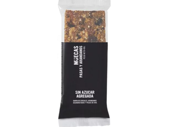 Barra Pasas y Arandanos