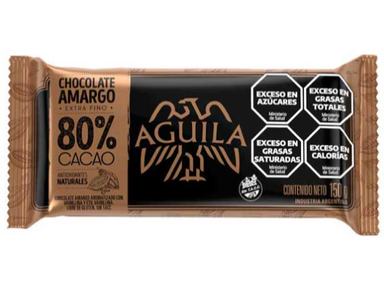 Chocolate Aguila 80% cacao