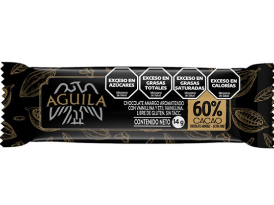 Barrita de Chocolate Aguila 60% Cacao