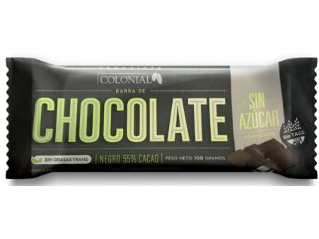 Chocolate negro 55% sin azúcar