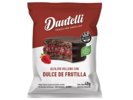 Alfajor de Frutilla