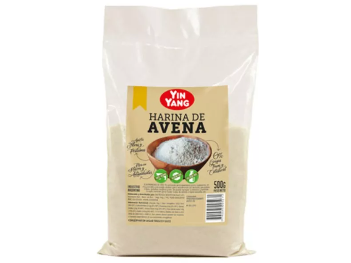 Harina De Avena 500gr Yin Yang