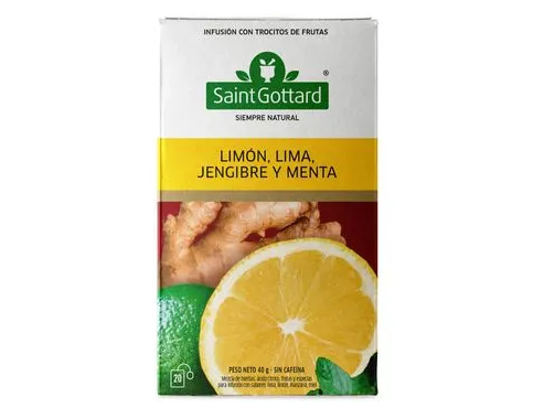 Limon Lima Jengibre y Menta