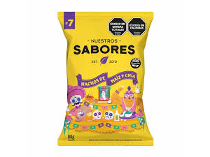 Nachos de Maiz y Chia