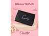 Billetera Trendy c/ detalles Lila