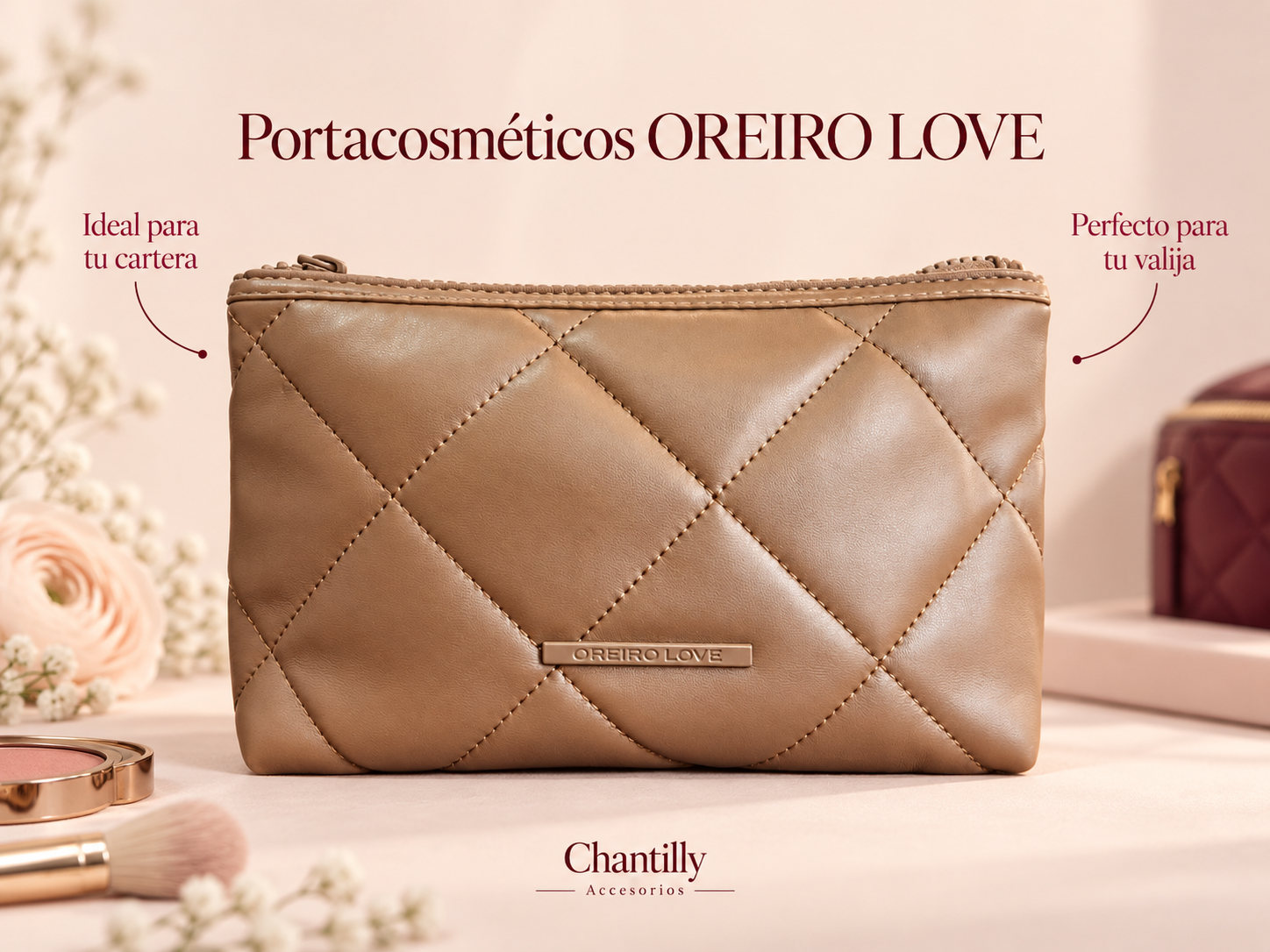Porta Cosmeticos OREIRO LOVE