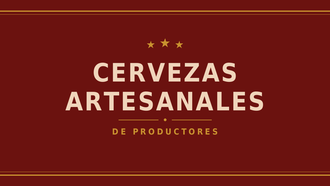 Cervezas Artesanales