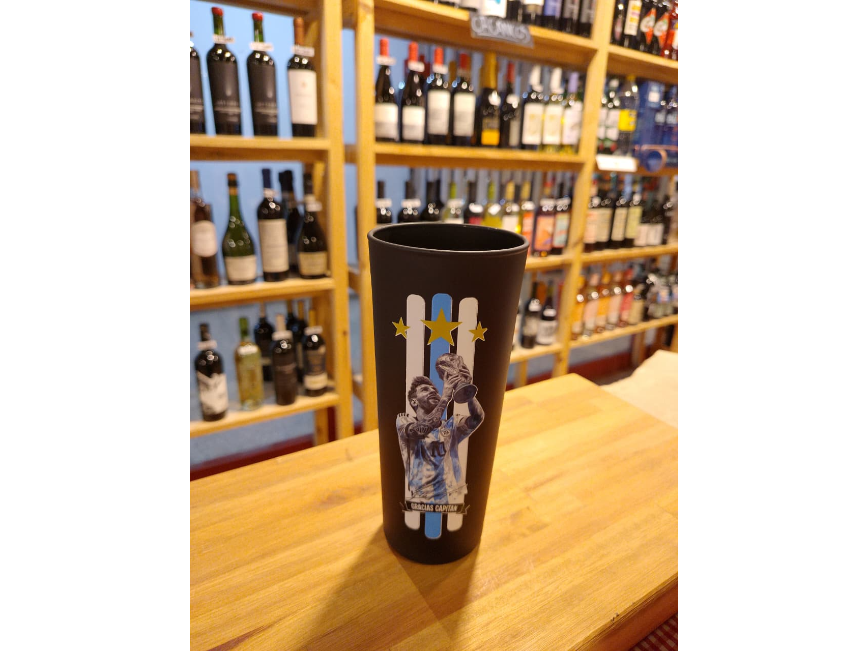 VASO MUNDIAL 2026 NEGRO x 750 ml-