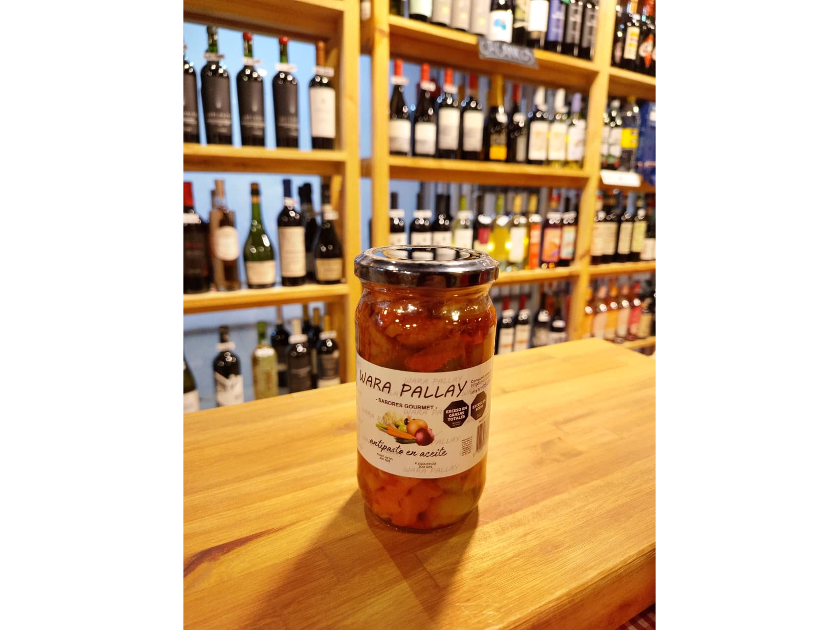 Antipasto Vegetales en aceite x 330 grs