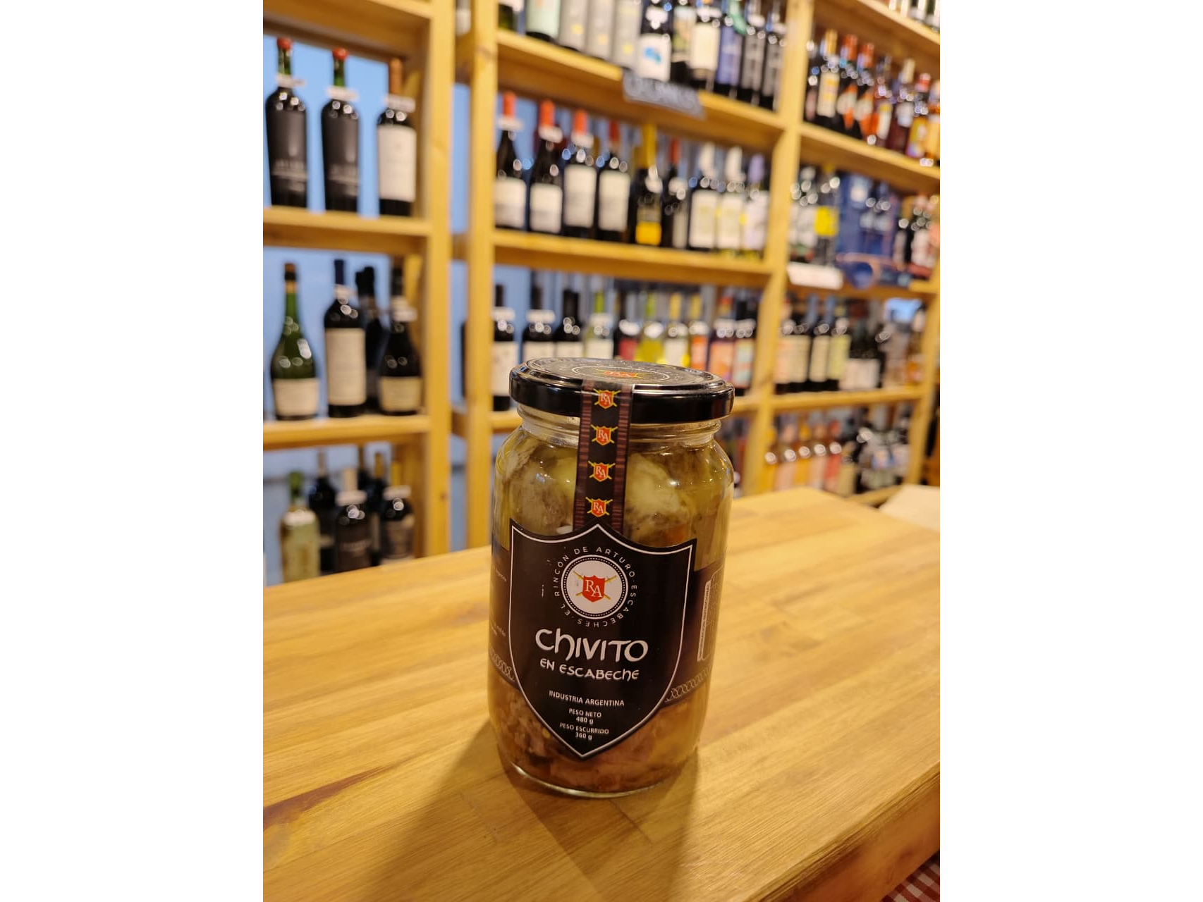 Escabeche Rincon de Arturo- Chivito  x 480 grs