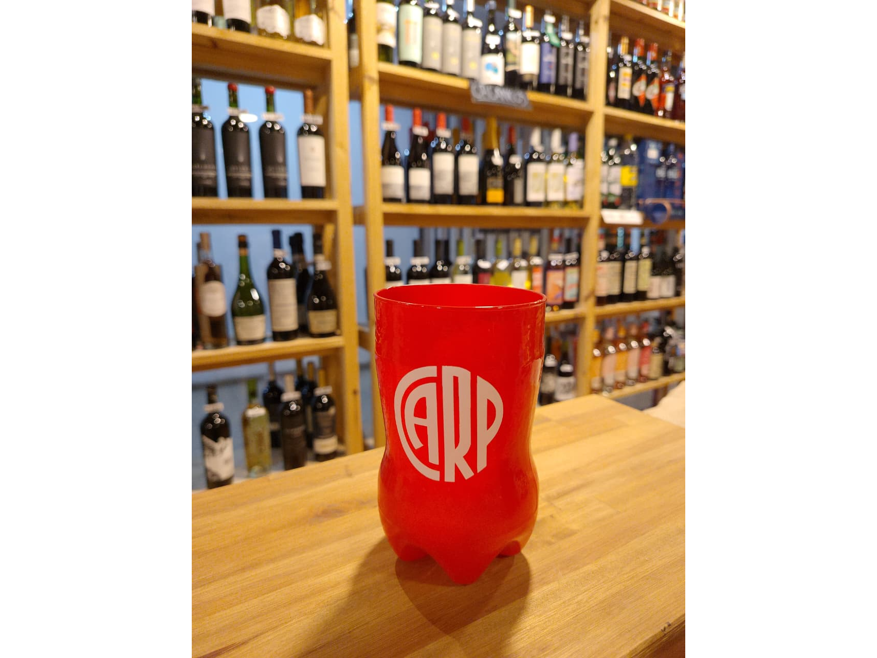Vaso Botella Recortada  x 800 ml. RIVER.