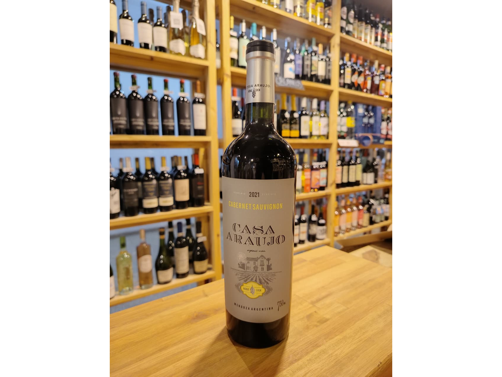 Vino Casa Araujo Cabernet Sauvignon x 750 ml .