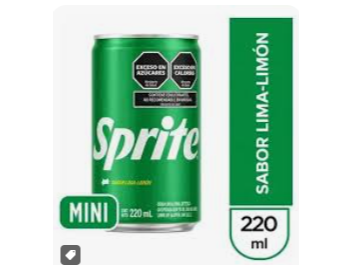 PACK X 8 LATAS SPRITE x 220 ml