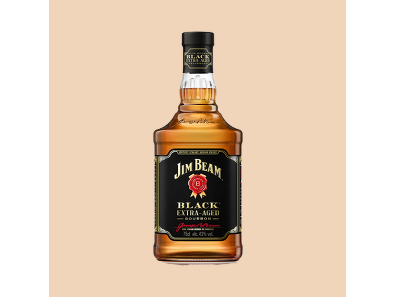 JIM BEAM BLACK EXTRA -AGED BOURBON