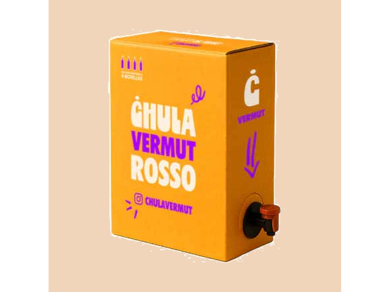 Chula Vermut Rosso Bag In Box 3l
