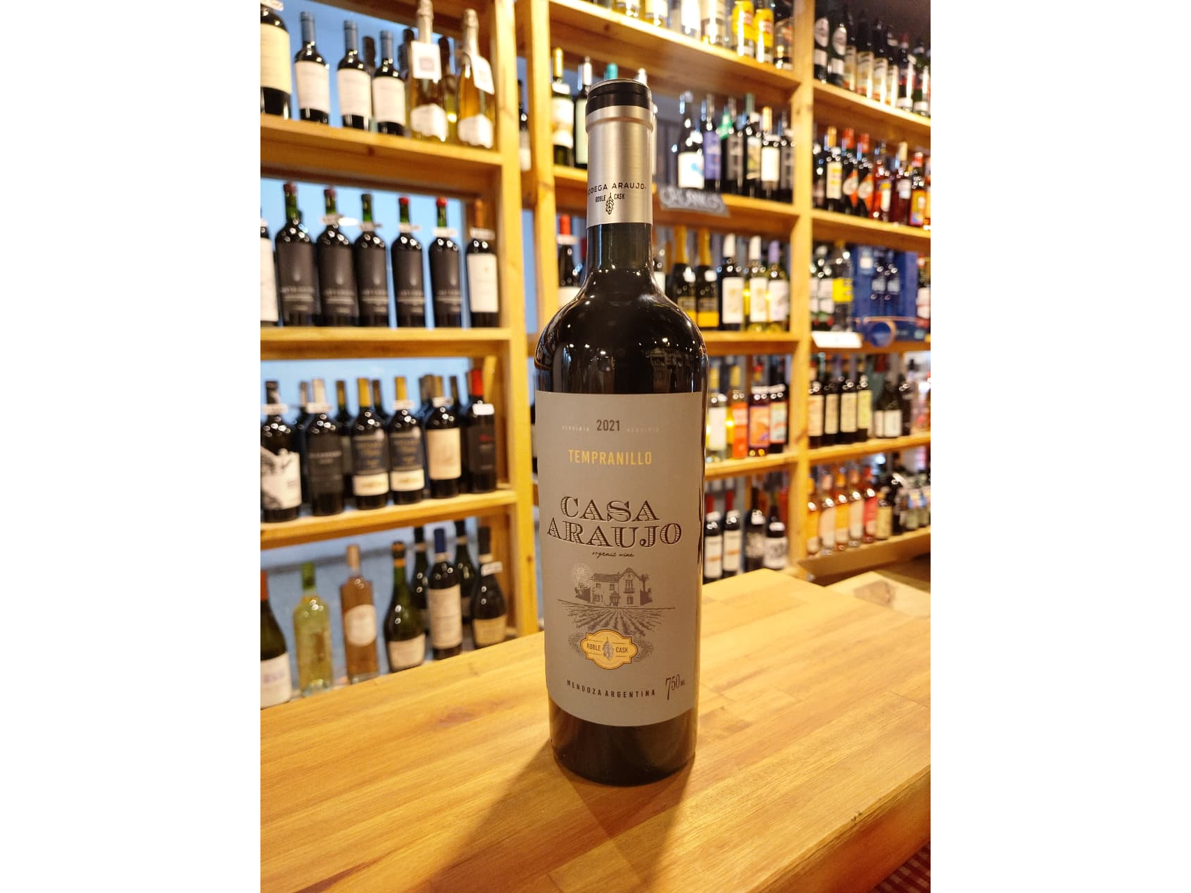 Vino Casa Araujo Tempranillo x 750 ml.